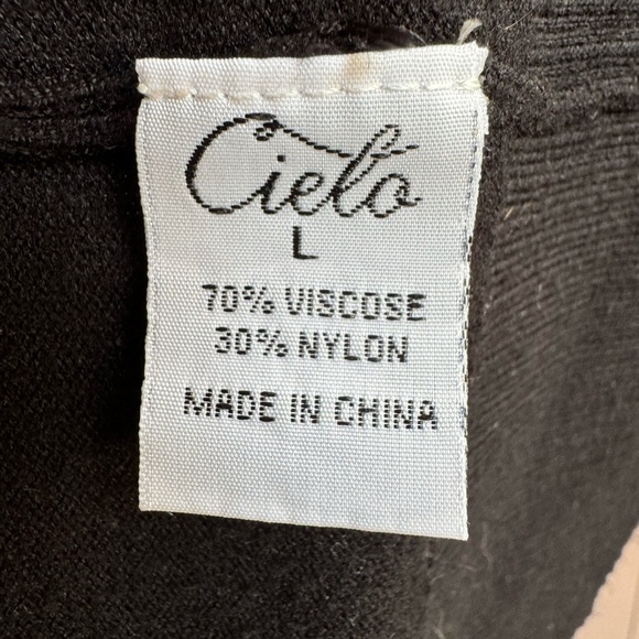 Cielo Open-Front Cardigan with Pockets - Size Large - Picture 4 of 7